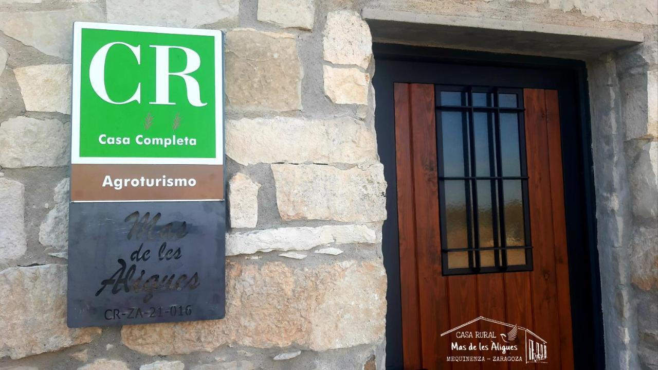 Casa Rural Mas De Les Aligues メキネンサ エクステリア 写真